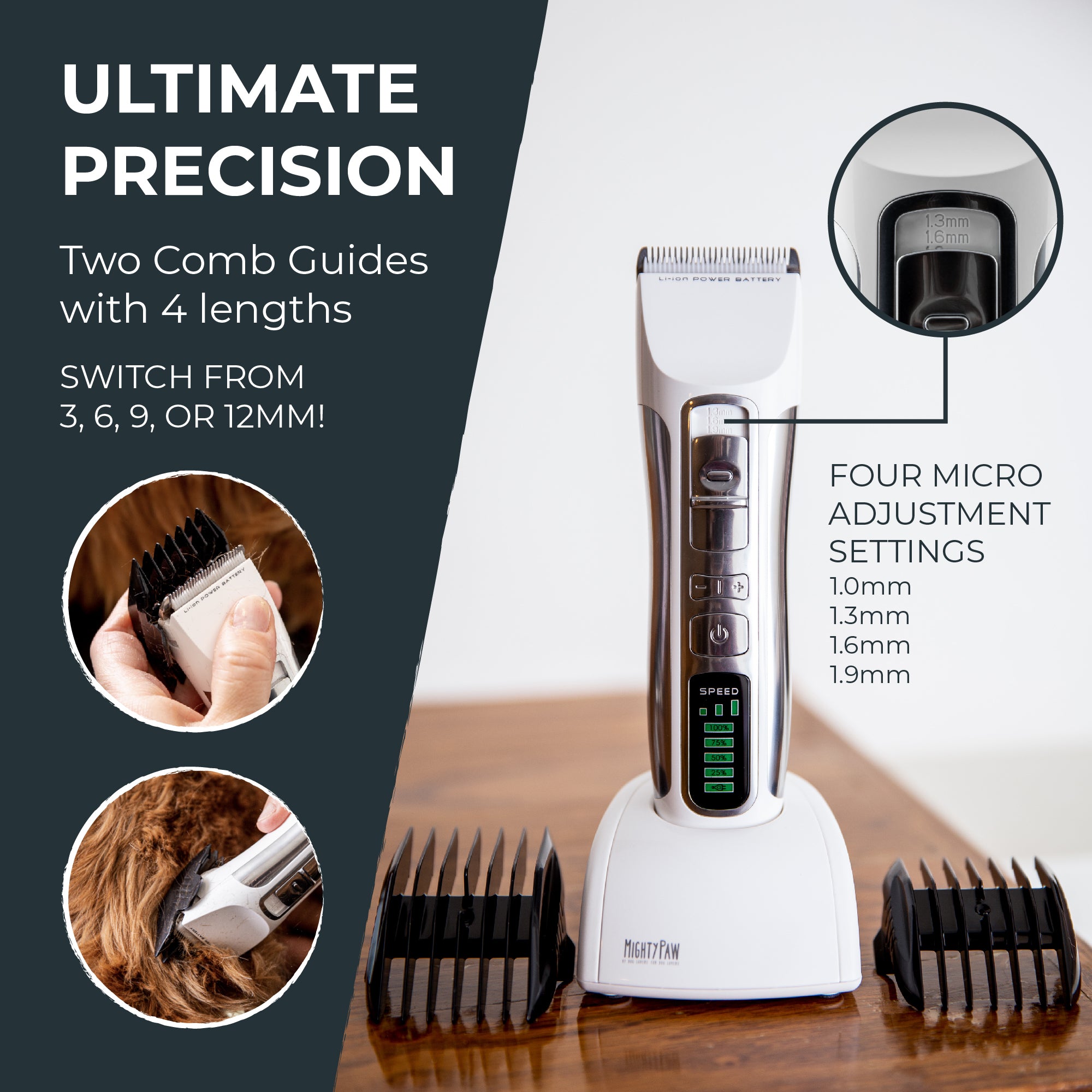 Mighty Paw Professional Dog Grooming Clippers