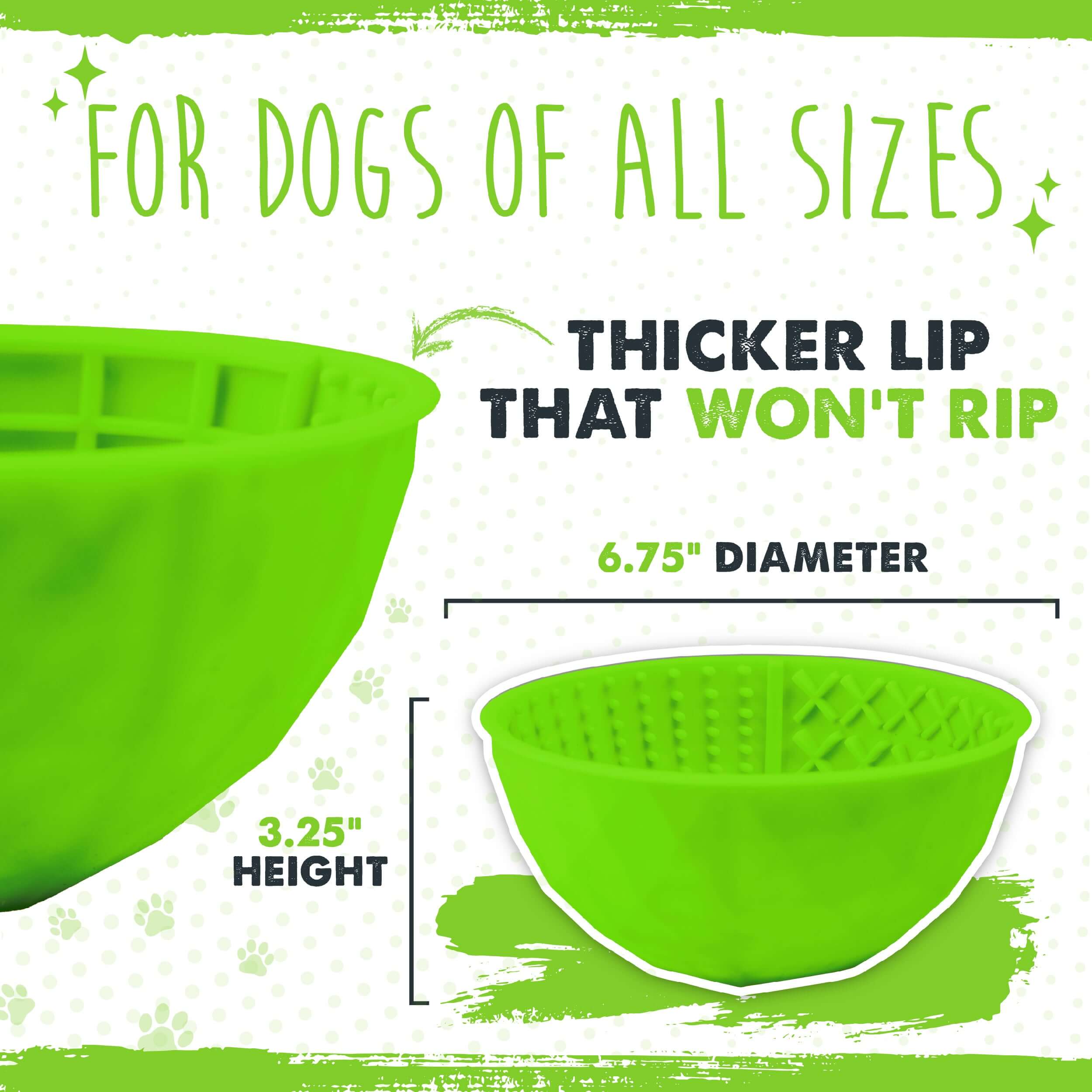 Mighty Paw Interactive Dog Lick Bowl: Mental Enrichment for Mealtime