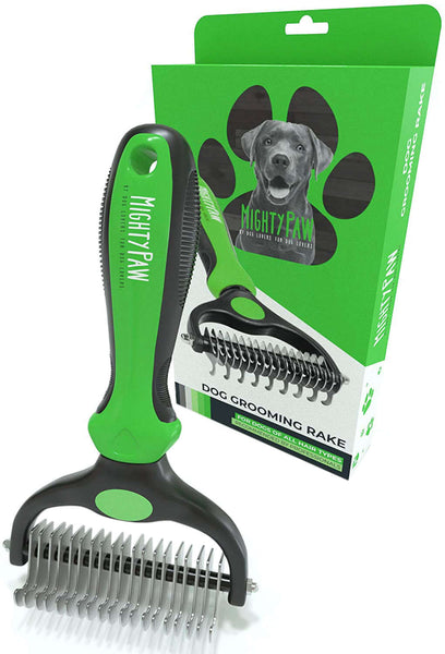 Mighty Paw Dog Grooming Rake