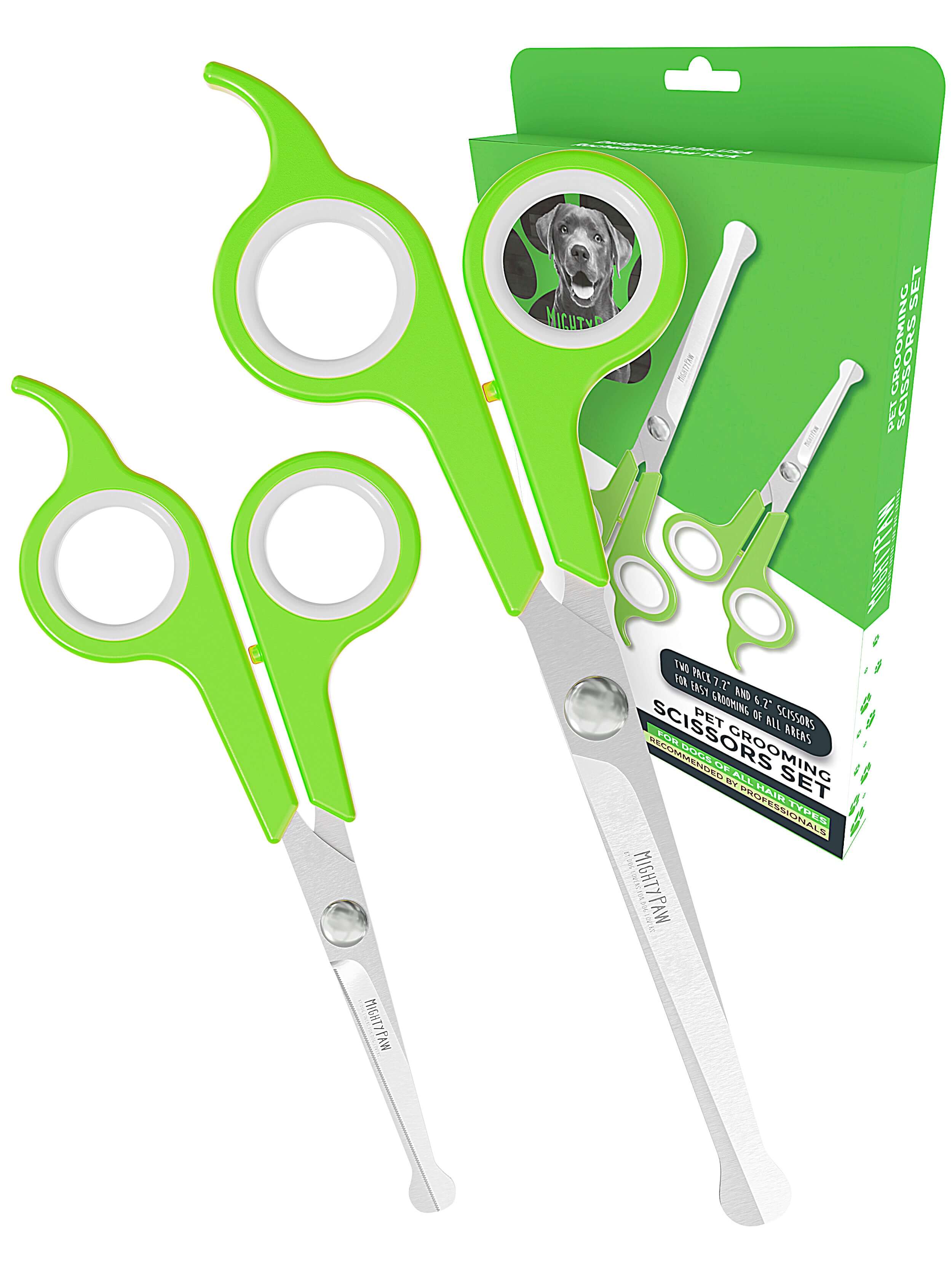 Dog Grooming Scissors (2 Pack)