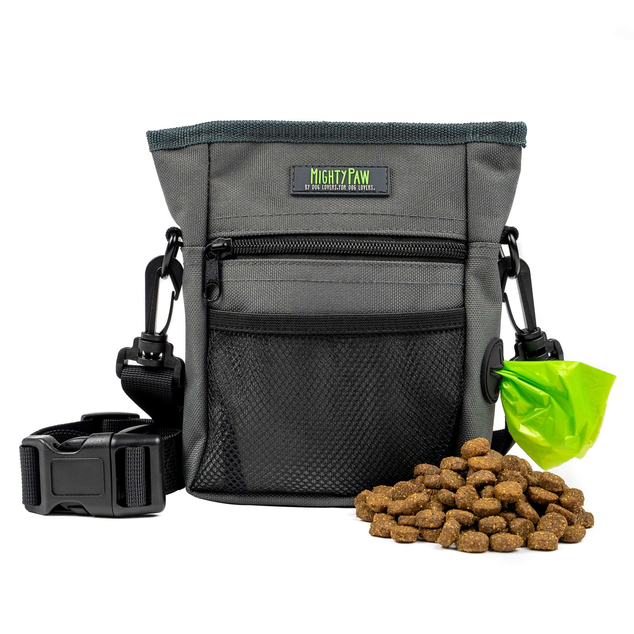 Hands Free Dog Treat Pouch 2.0 Multi Storage Compartments