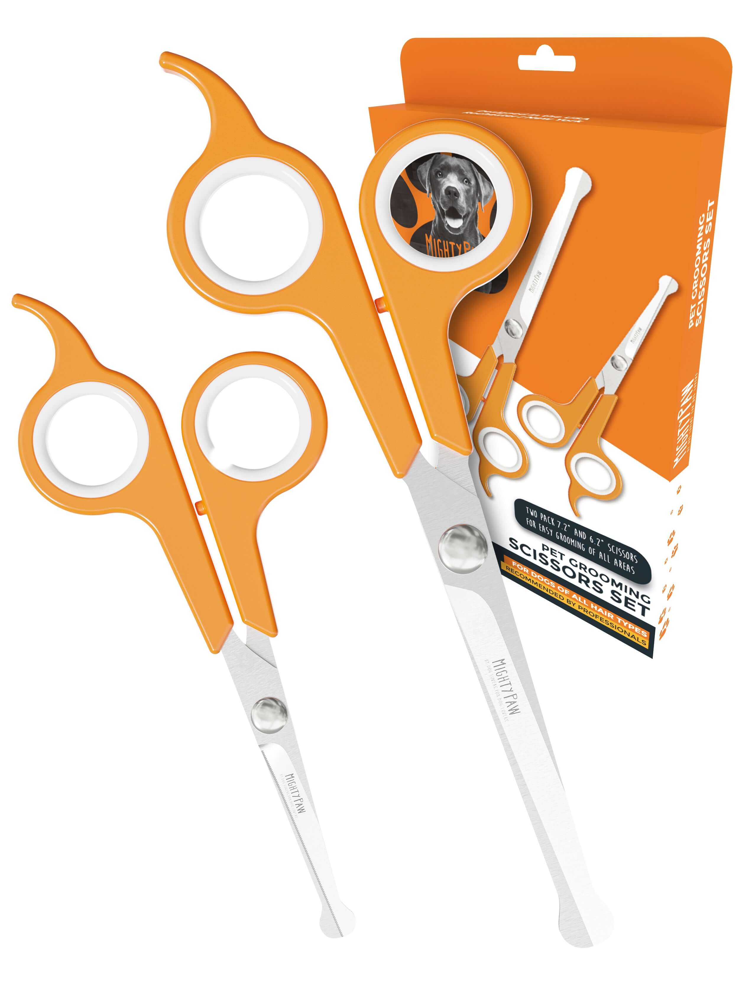 Dog Grooming Scissors (2 Pack)