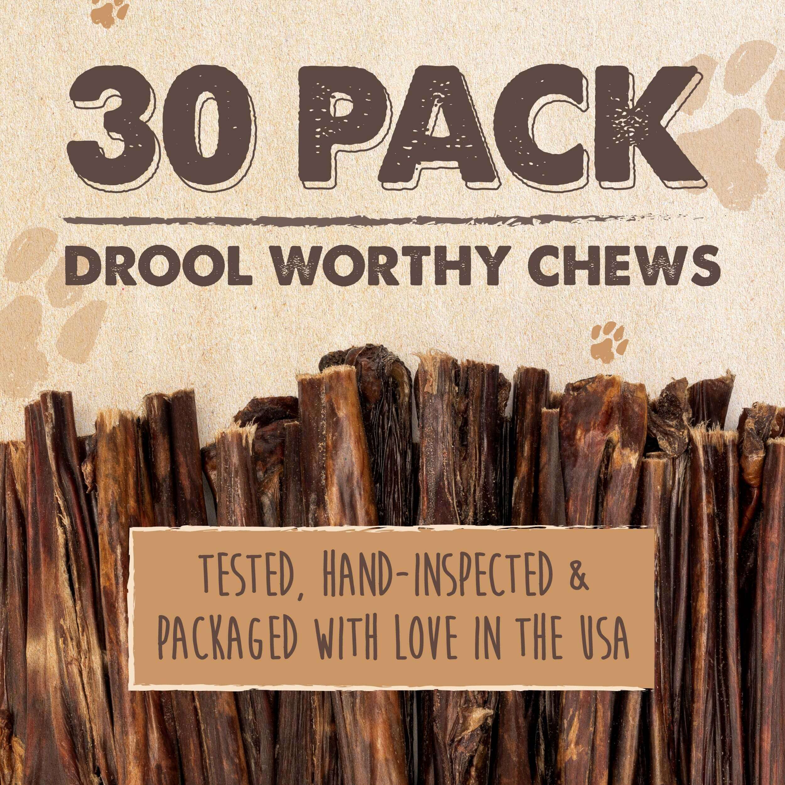 Beef Gullet Chews (6" - 30 Pack)