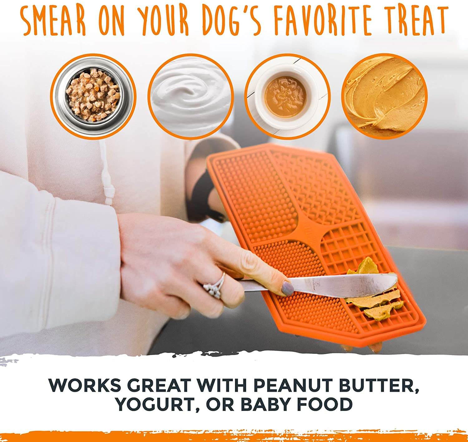 Dog Peanut Butter Lick Pad