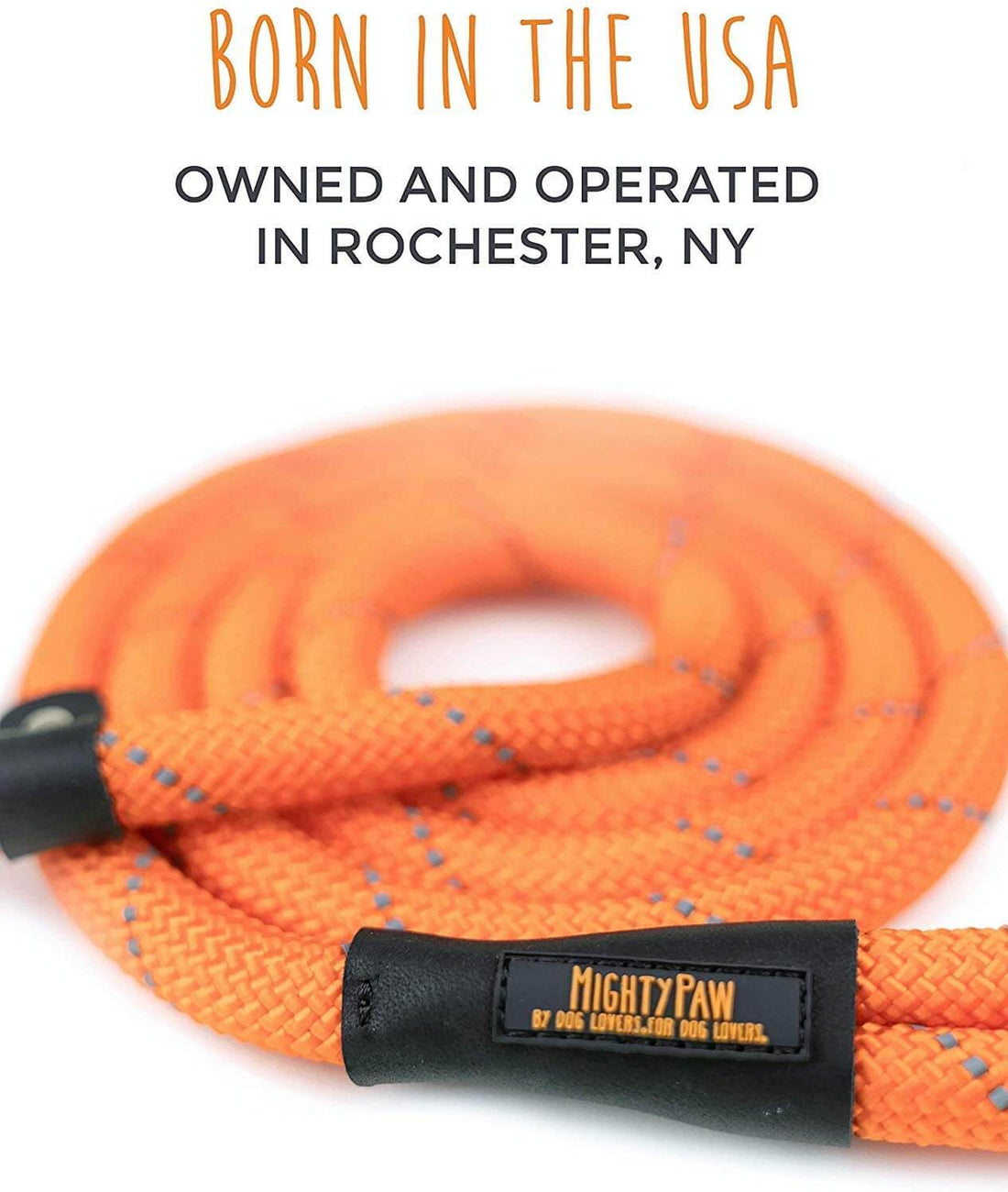 Mighty Paw Slip Rope Leash Easy, Safe, and Adjustable for All Dogs