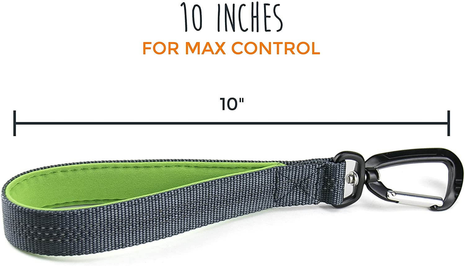 Compact Dog Leash Tab for Service Handlers and Training