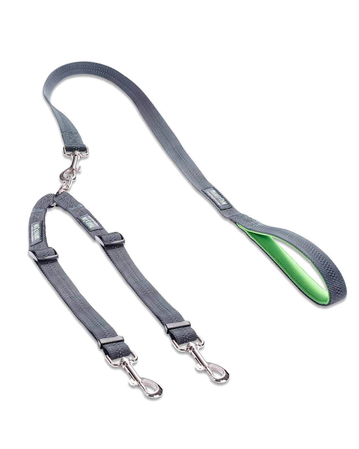 Adjustable-Length Double Dog Leash