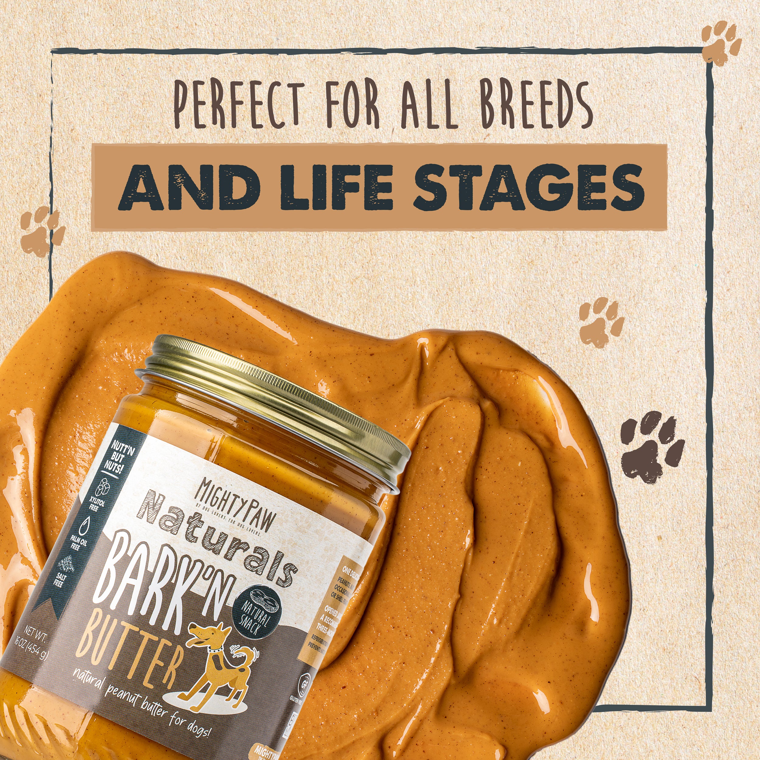 Bark'n Butter Peanut Butter for Dogs (2 Pack)