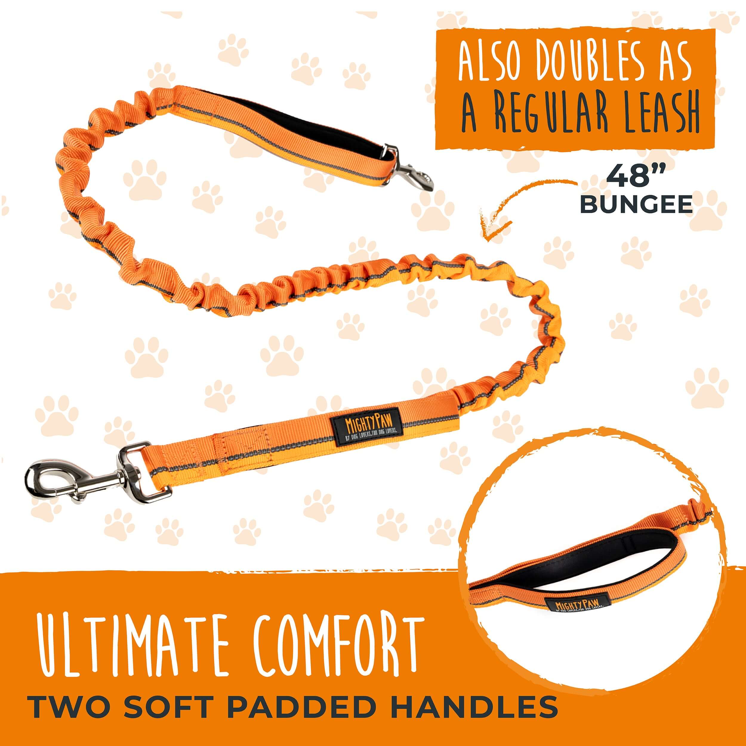 Mighty Paw Hands Free Bungee Leash 2.0