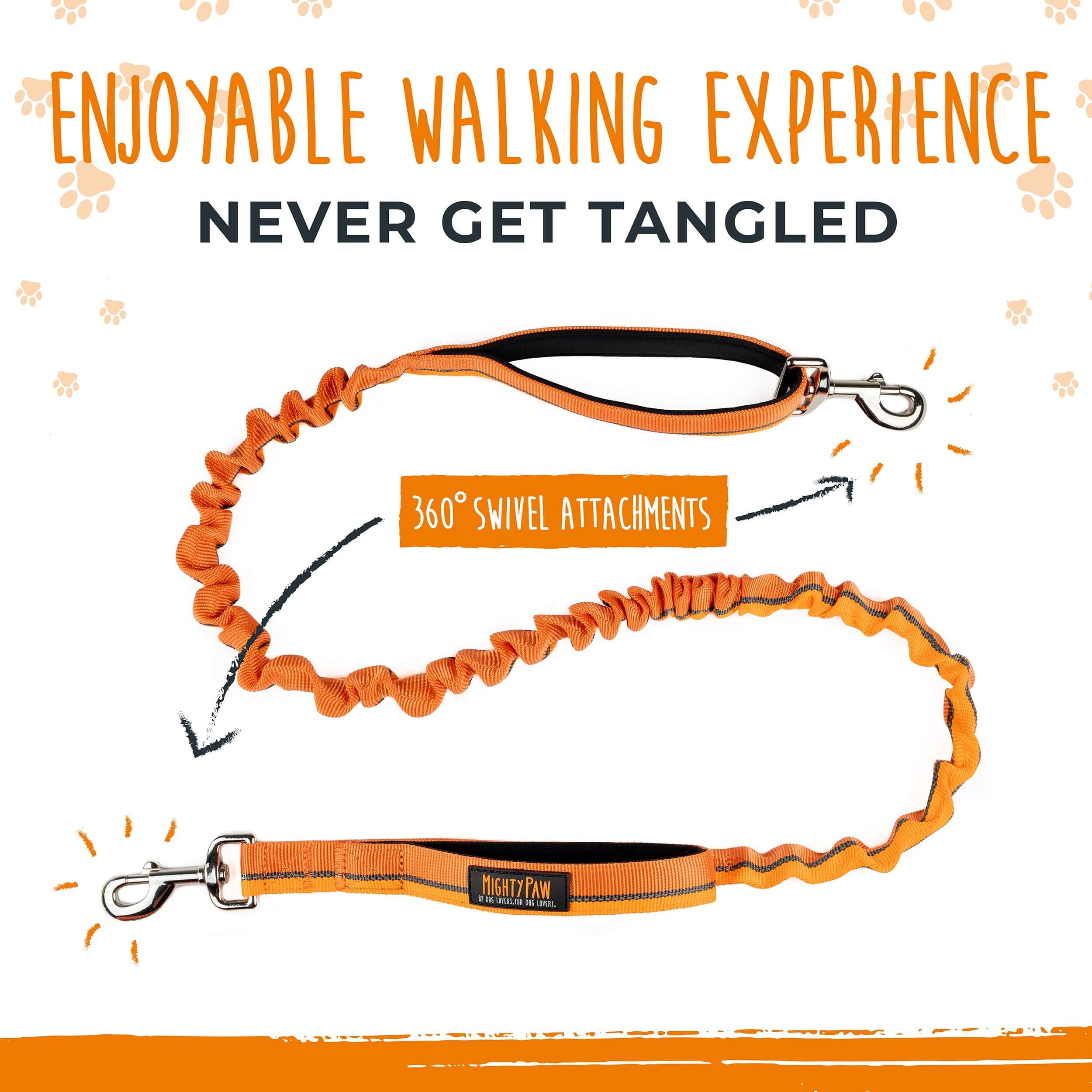 Mighty Paw Hands Free Bungee Leash 2.0