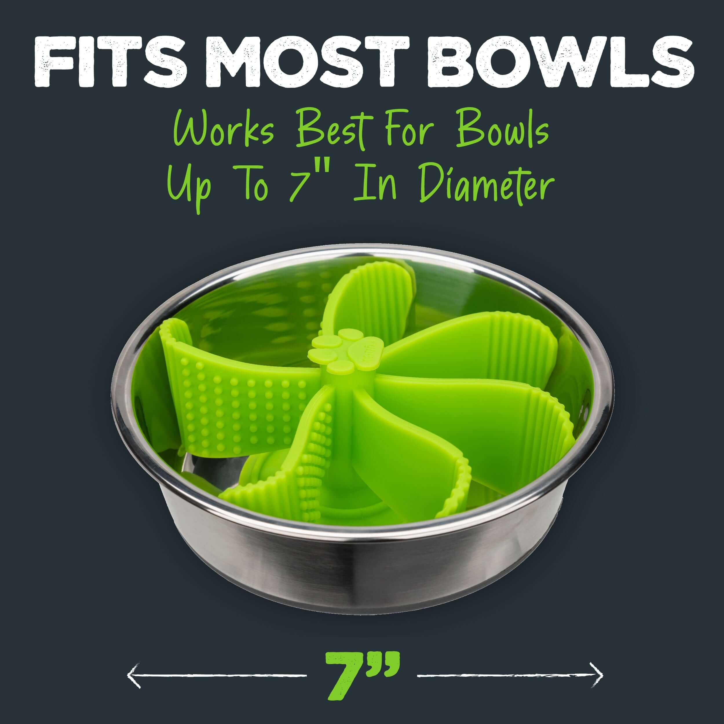 Slow Feeder Insert For Dog Bowl